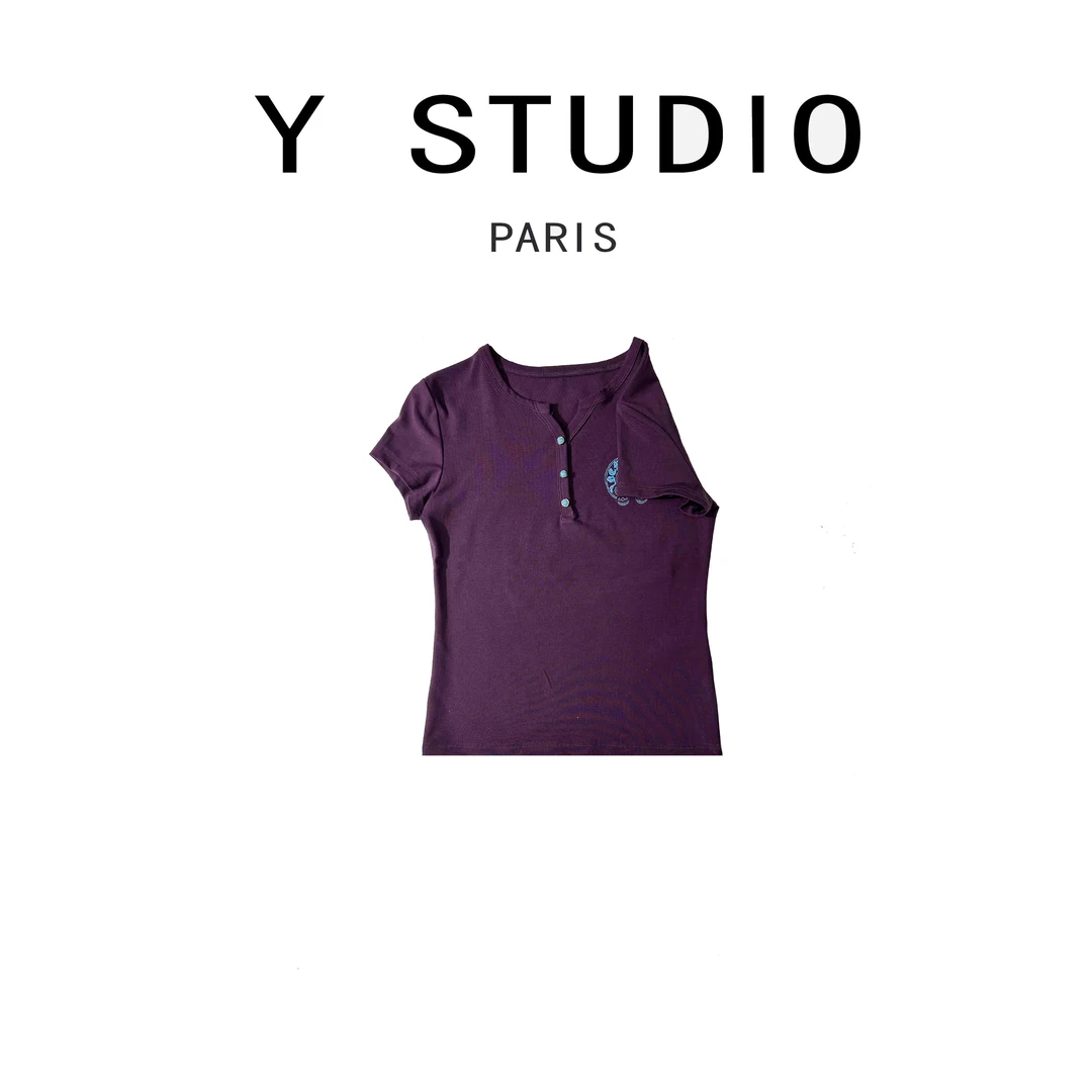 【大妮专属】【悠井梨】新款百搭圆领短袖T恤女BU-DNH632