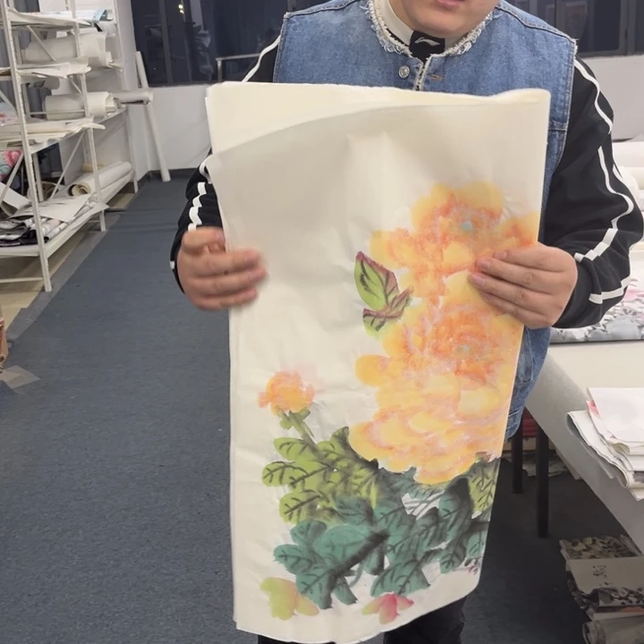 国画绘画手绘作品