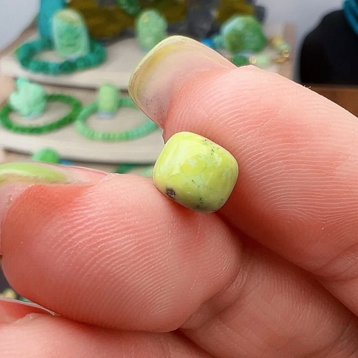 绿松石未镶嵌主播万珍闪*子