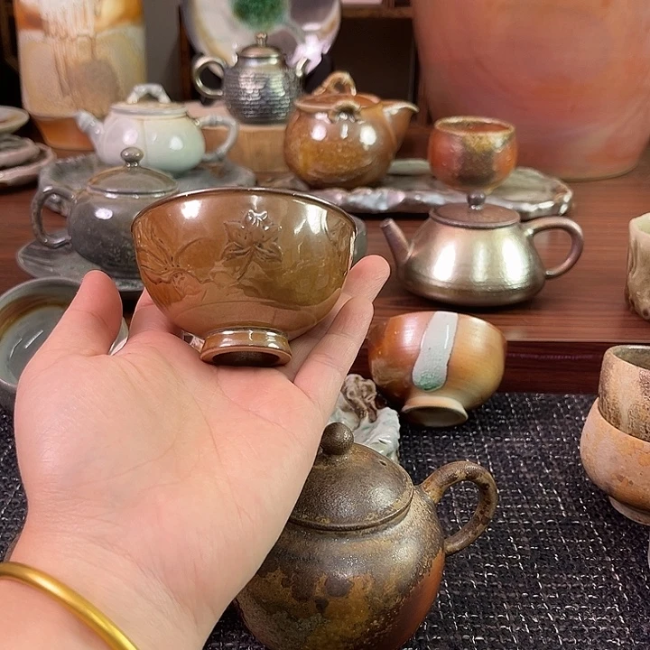 荷叶主人杯茶杯酒杯