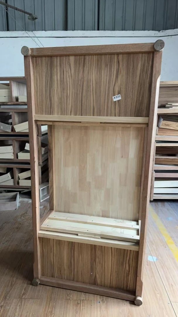 Q658#（无抽，白胚瑕疵）实木茶几180*87*45cm库存尾货（铁二）