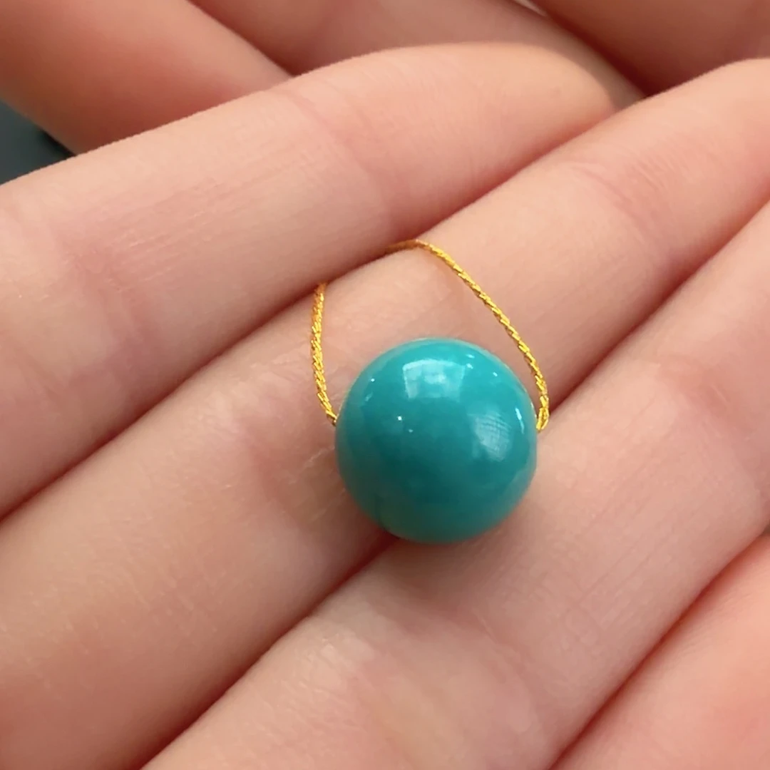 绿松石未镶嵌颈饰