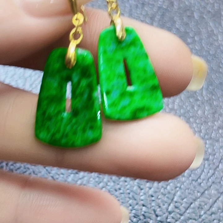 翡翠银S925镶嵌颈饰