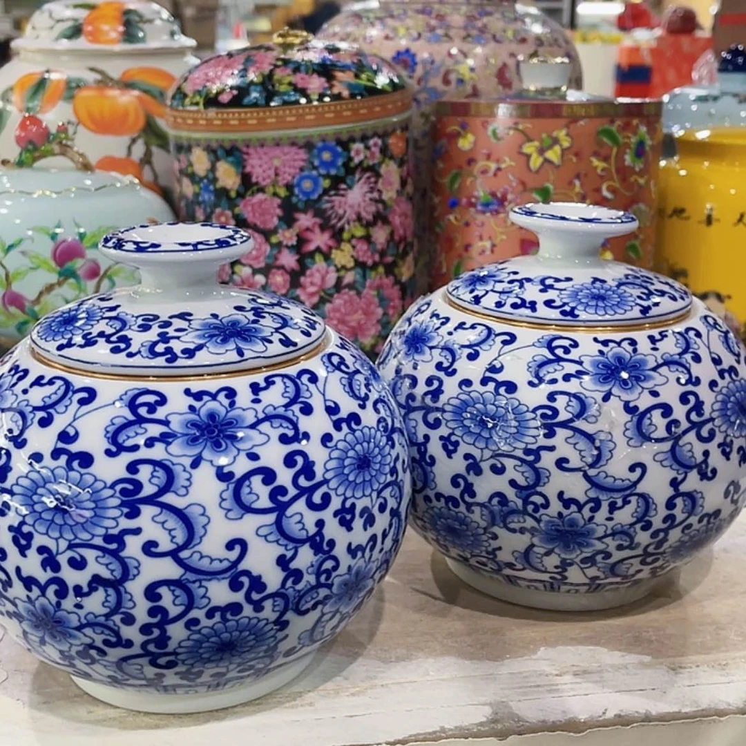 【闪购商品】罐陶瓷茶叶罐密封罐