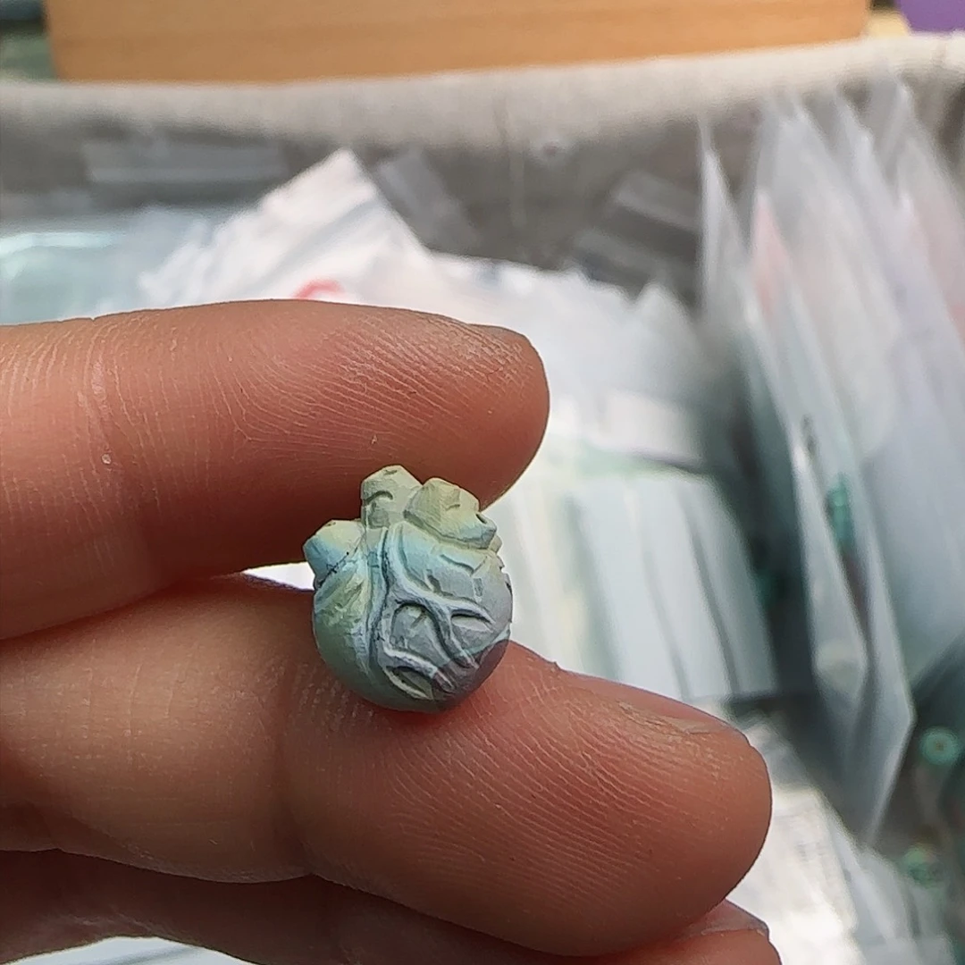 绿松石珠宝半成品未镶嵌