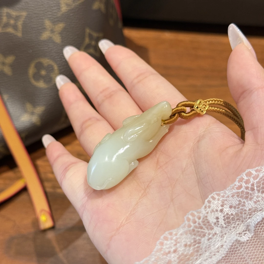 【凰一品】俄料糖皮吊坠18K金