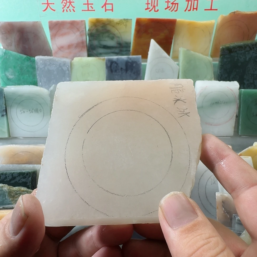 石英质玉（金丝玉）手镯未镶嵌手镯定制
