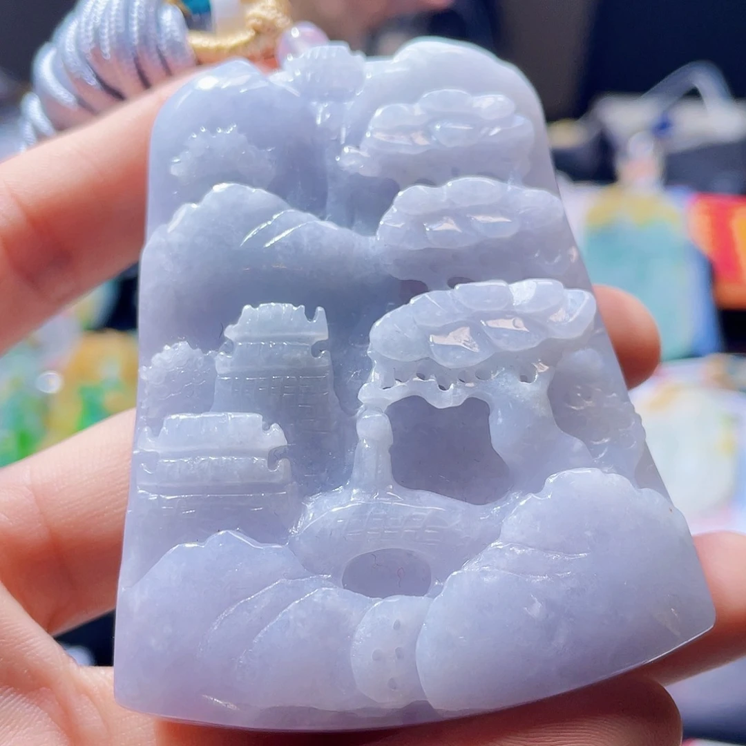 颈饰未镶嵌翡翠一