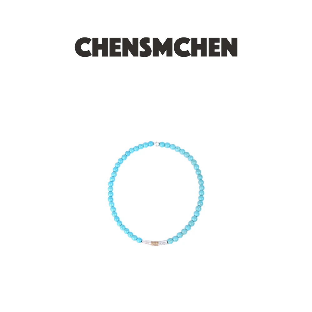 铜琉璃项链 CHENSMCHEN 原创新中式串珠国风锁骨链