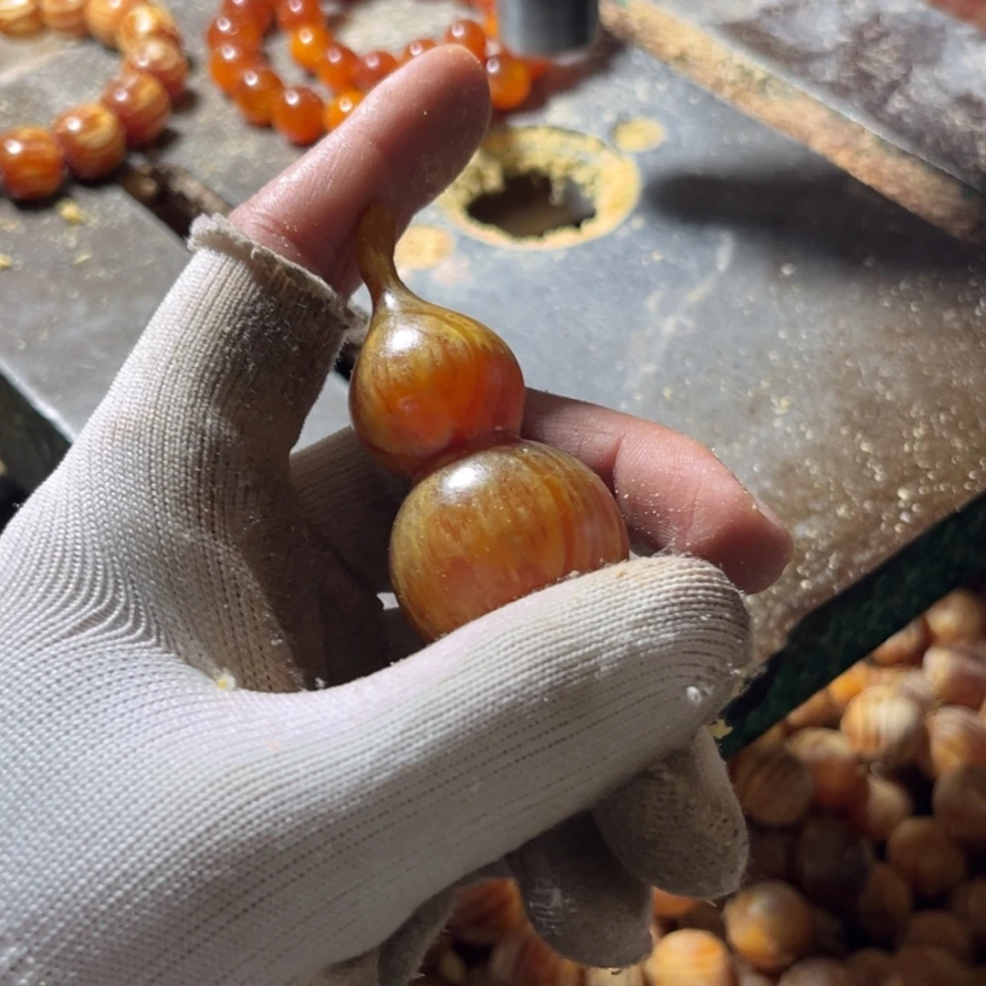 手串/手链松木（琥珀木）葫芦