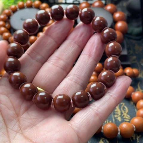 涅***༻手串/手链橄榄核橄榄1.2