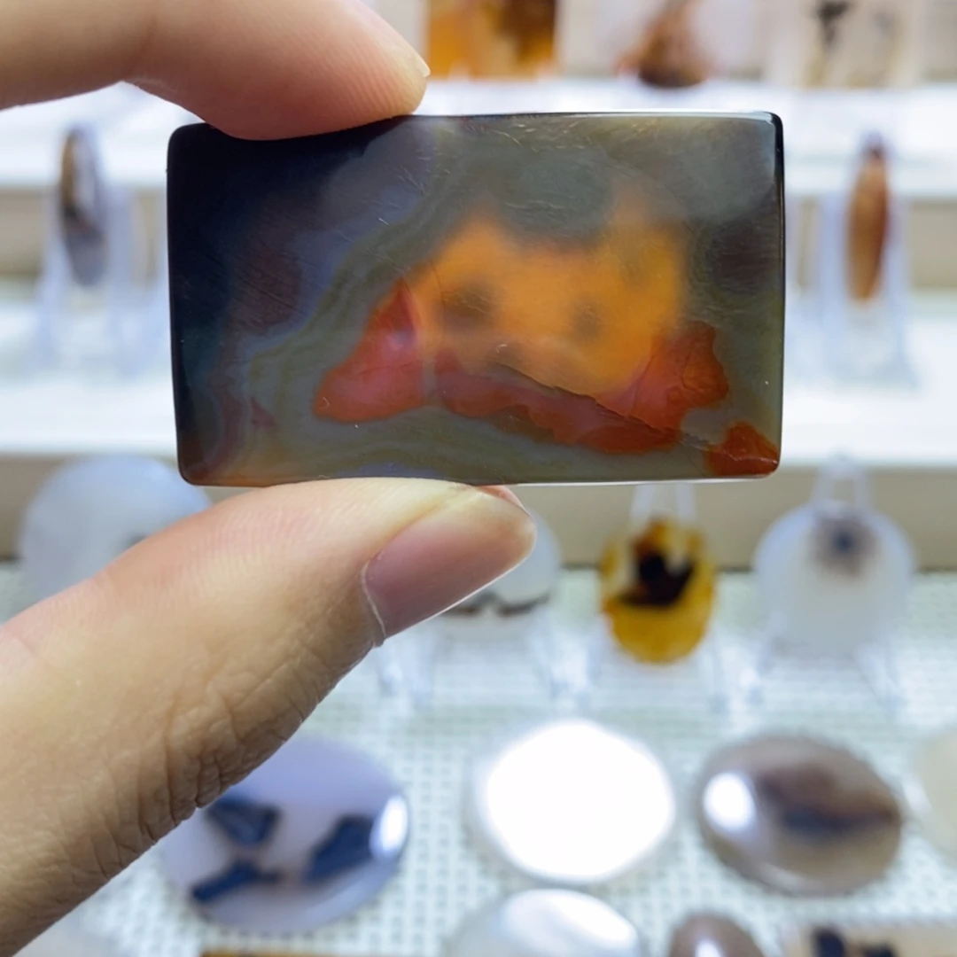 玛瑙/玉髓未镶嵌吊坠(不含链)