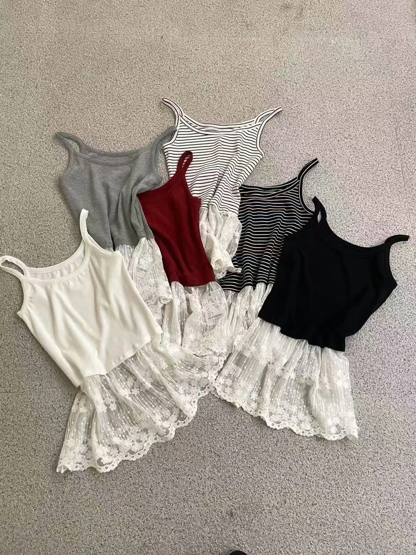 椿·予静【蕾丝吊带】蕾丝屁帘