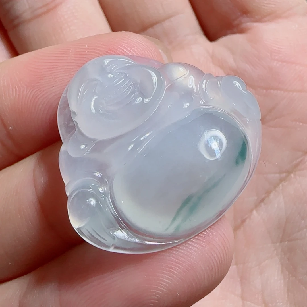 颈饰未镶嵌翡翠佛公