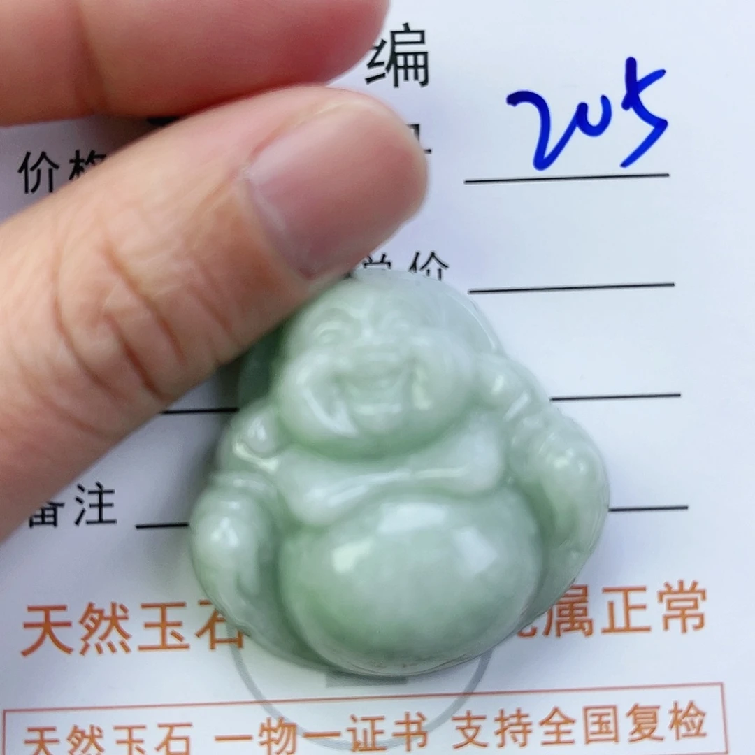 翡翠颈饰未镶嵌馨*梓佛公