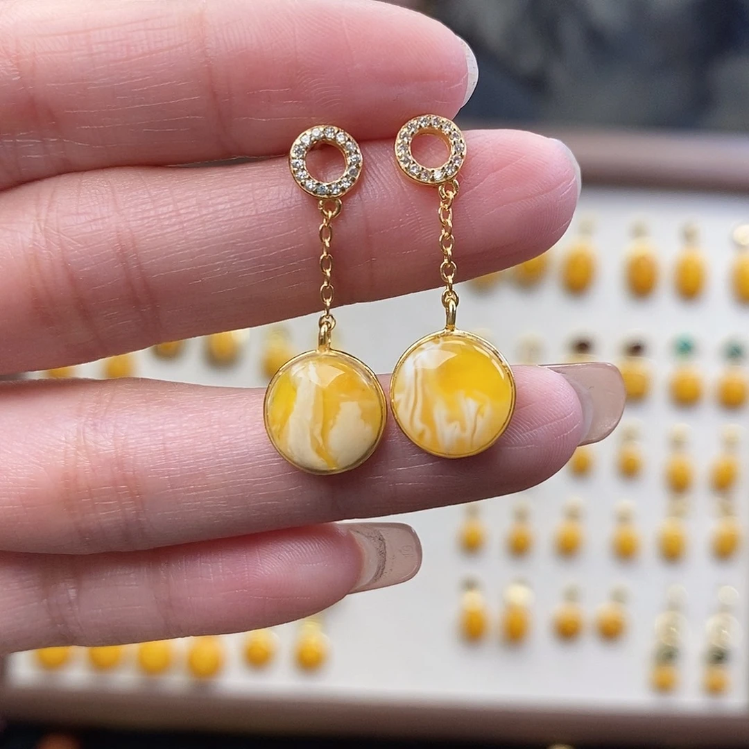 琥珀未镶嵌裸石成品