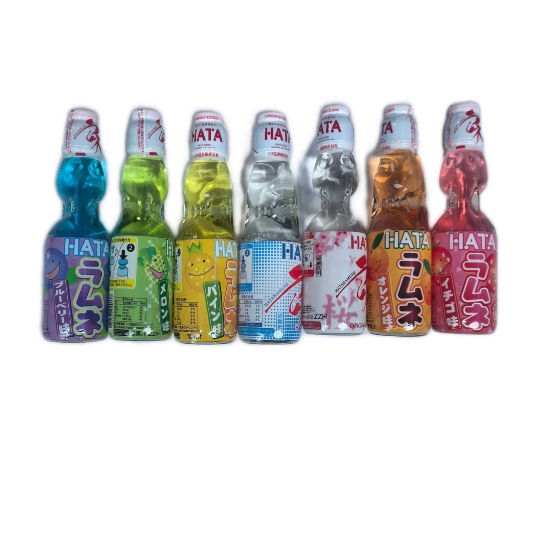 日本进口波子汽水组合7瓶(200ml×7个口味)