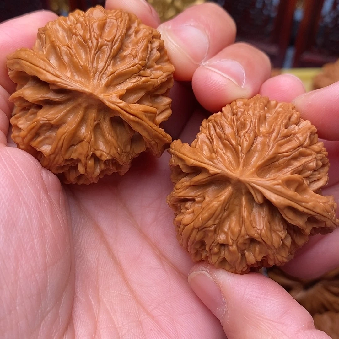 十***三把件文玩核桃全品苹果41.8尺