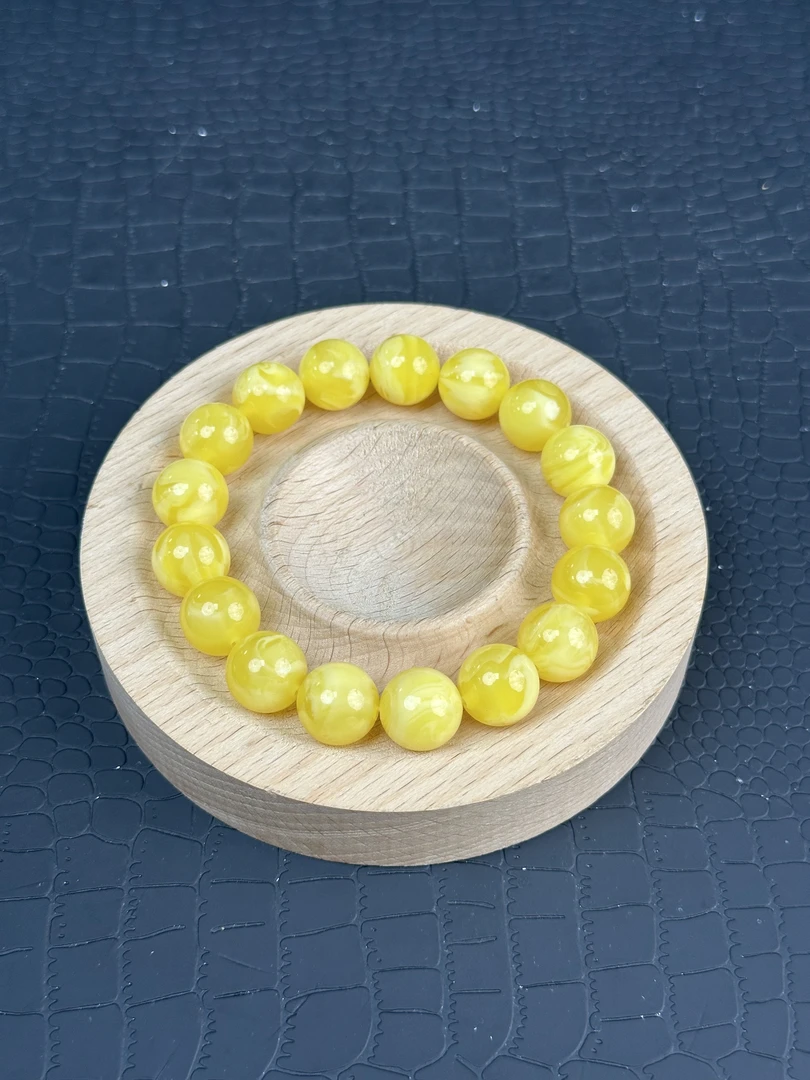 F22白花蜡12m手串时尚百搭女款