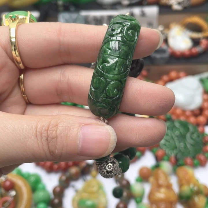 石英质玉合金手链手链28