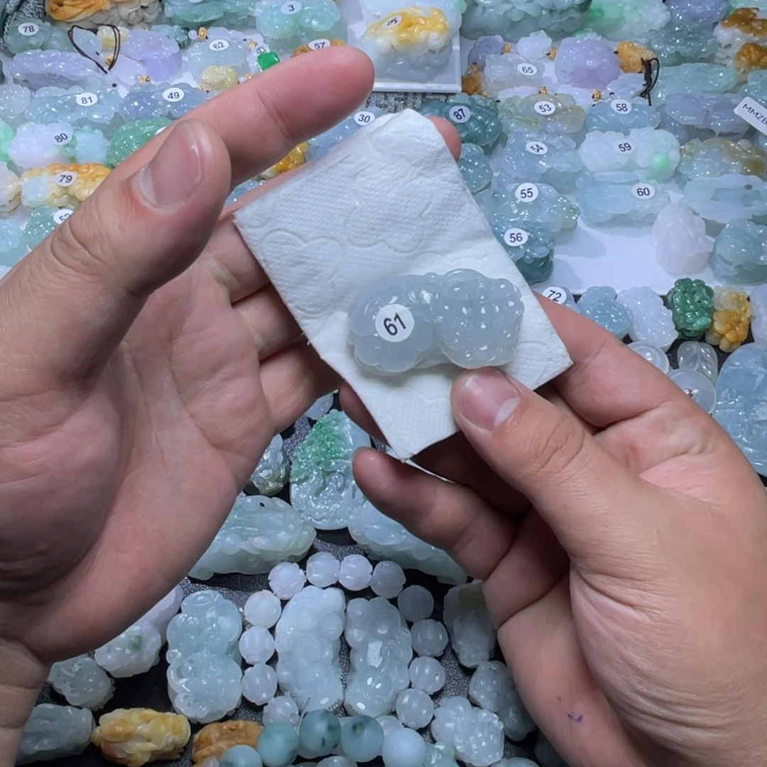 定制翡翠未镶嵌天然