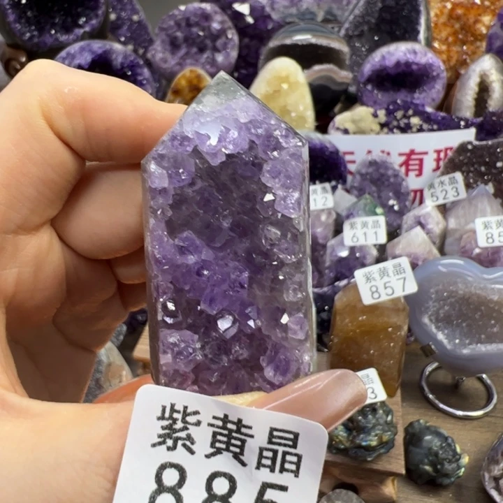 未镶嵌紫晶大型摆件（非配饰）885