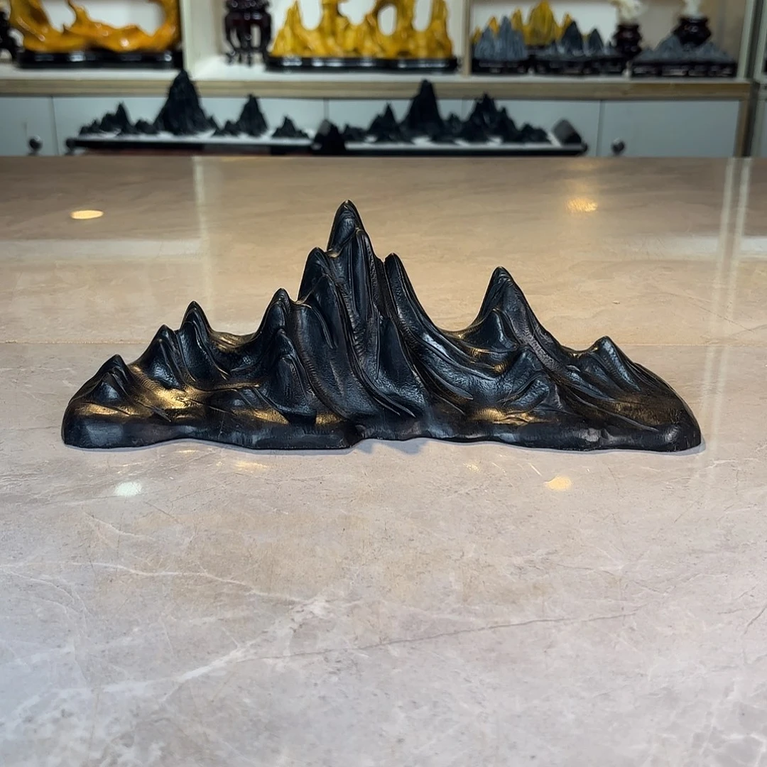 相***久灵璧石手工雕刻奇石摆件