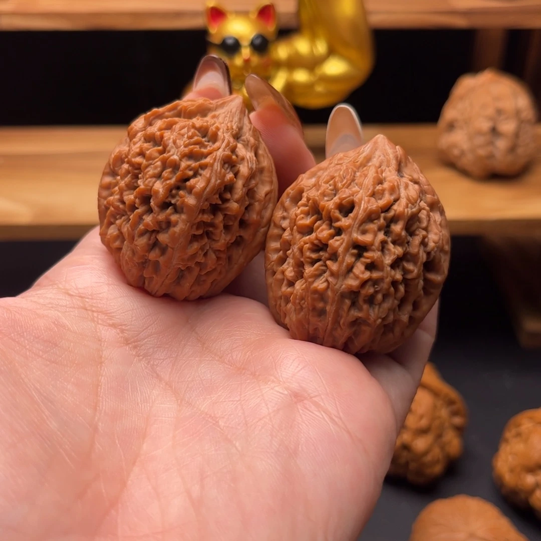 文玩核桃吊坠大蒜头37全