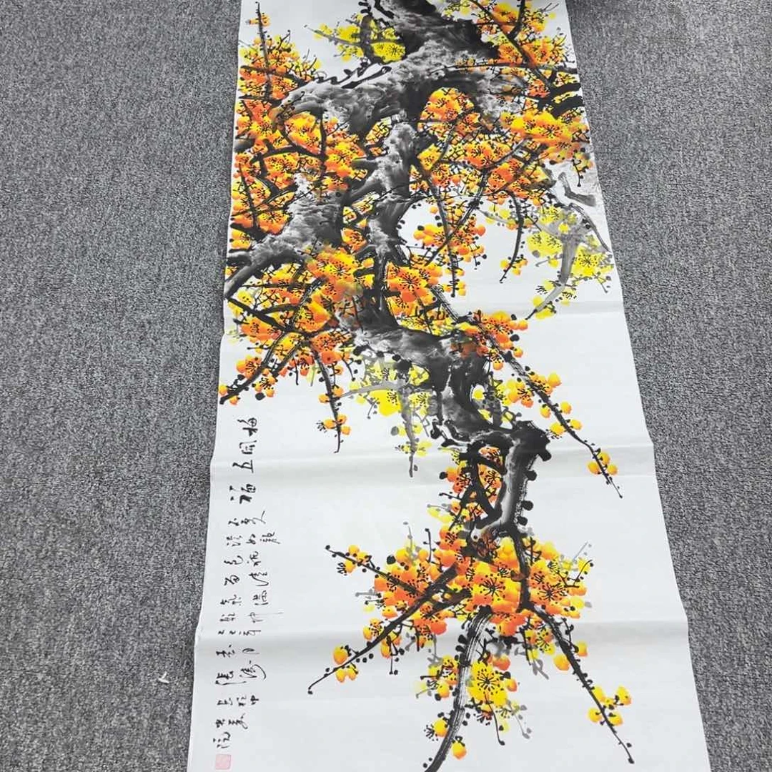 国画纯手绘字画宣纸