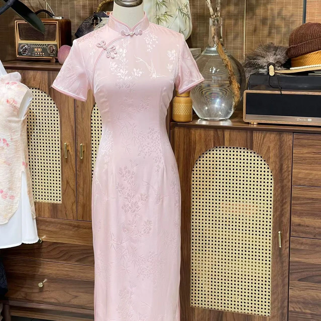 ZZ---2025春季新品改良经典旗袍