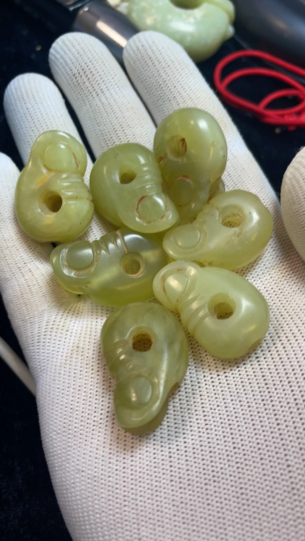 河磨奇石猪龙型件