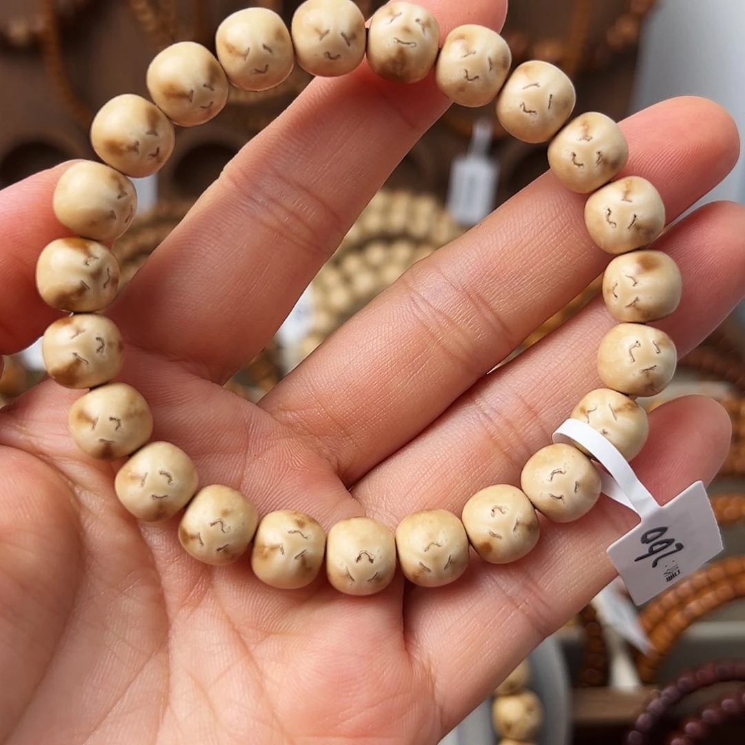 紫金鼠手串紫金鼠实心熊猫脸手串10mm