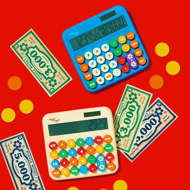 wigglewiggle高颜值多巴胺计算器高颜值计算器创意礼品