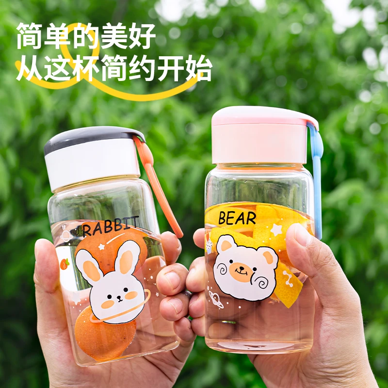 2025网红ins女士高颜值专用家用便携牛奶早餐玻璃水杯高硼硅杯子