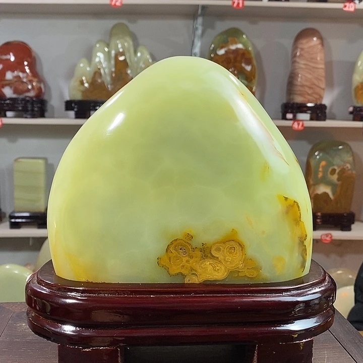 石材天然原石摆件