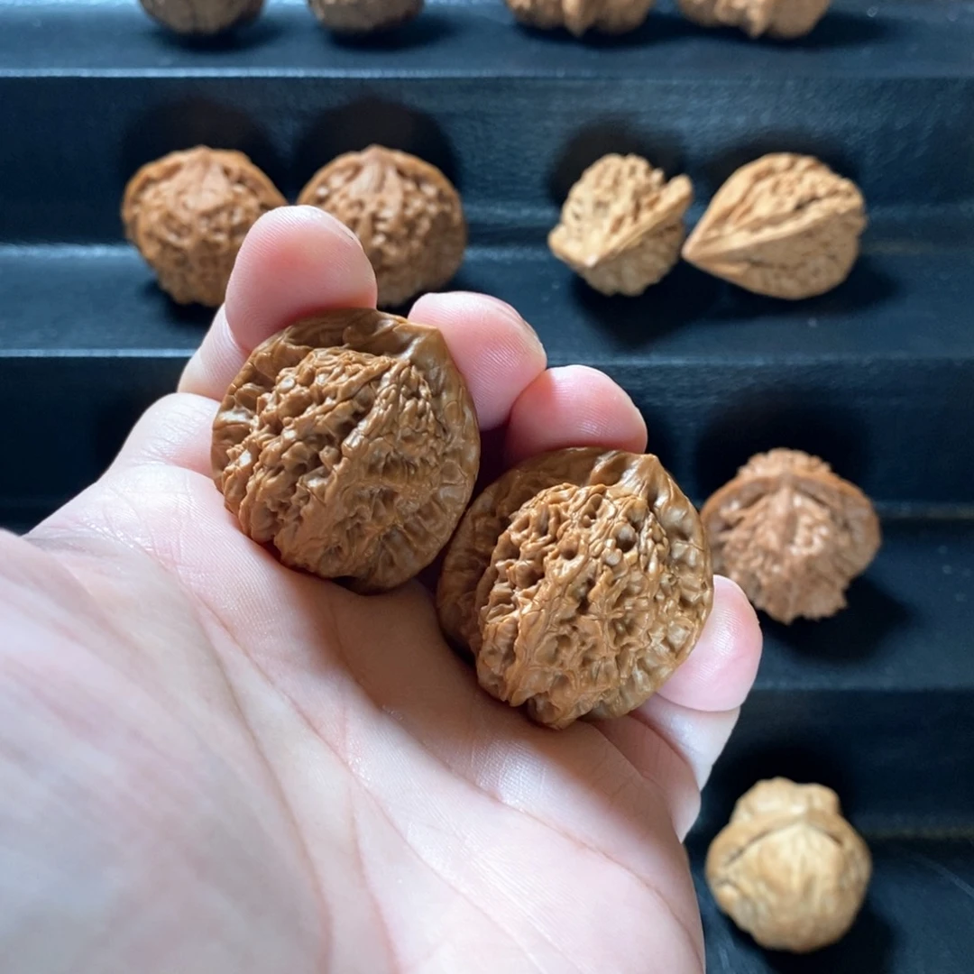 桃核把件i*原生态马老四微修33