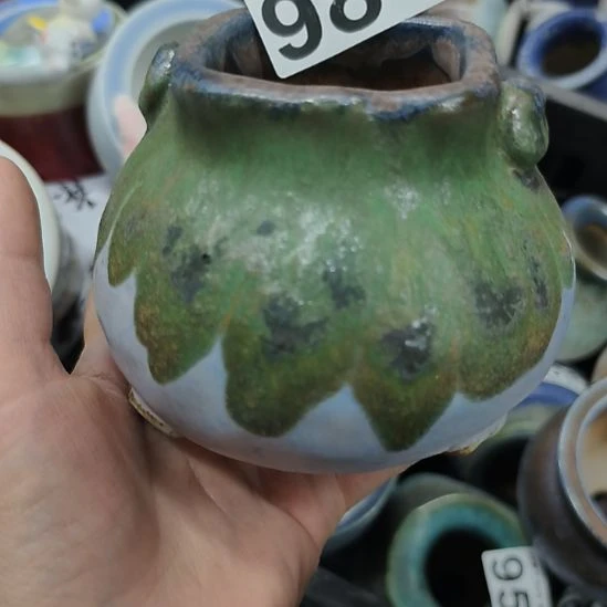 景德镇手工高温陶瓷：内6口高10(微瑕)