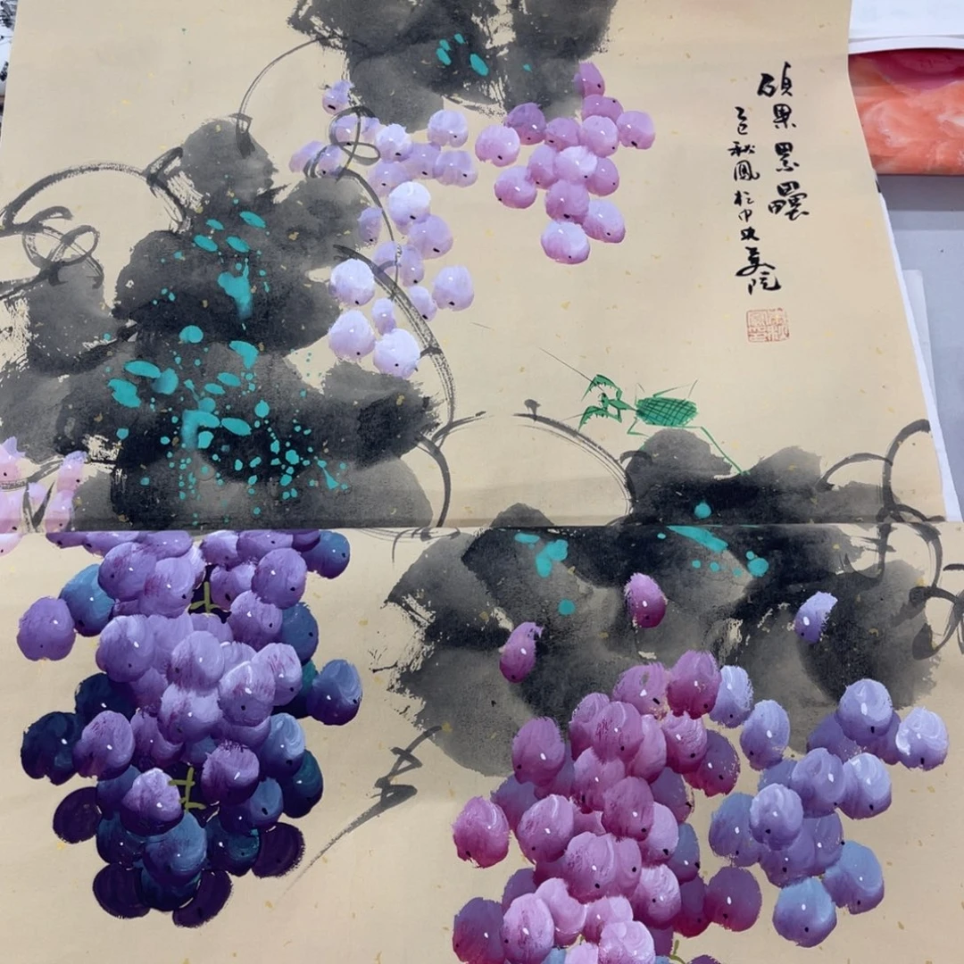 国画纯手绘作品图