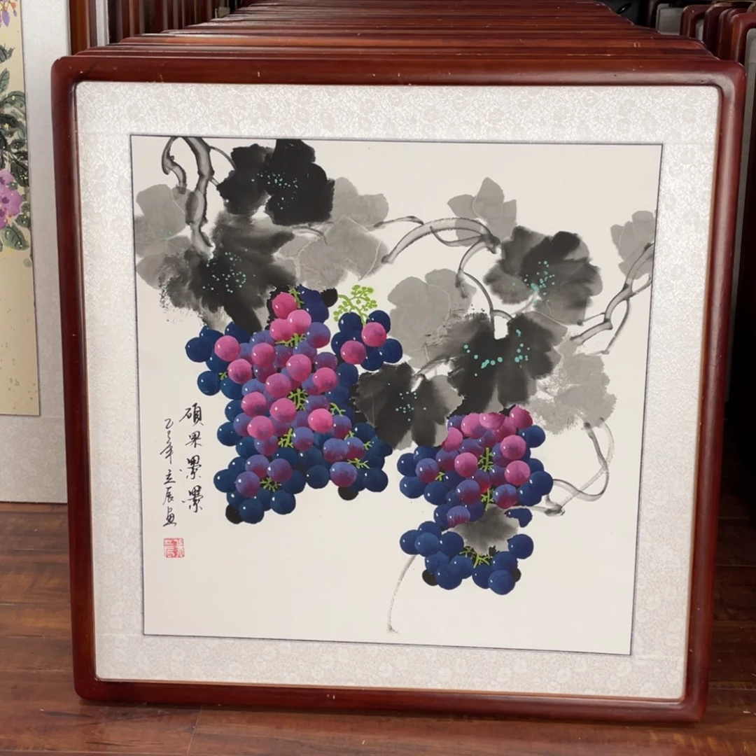国画带框尺寸63*63厘米