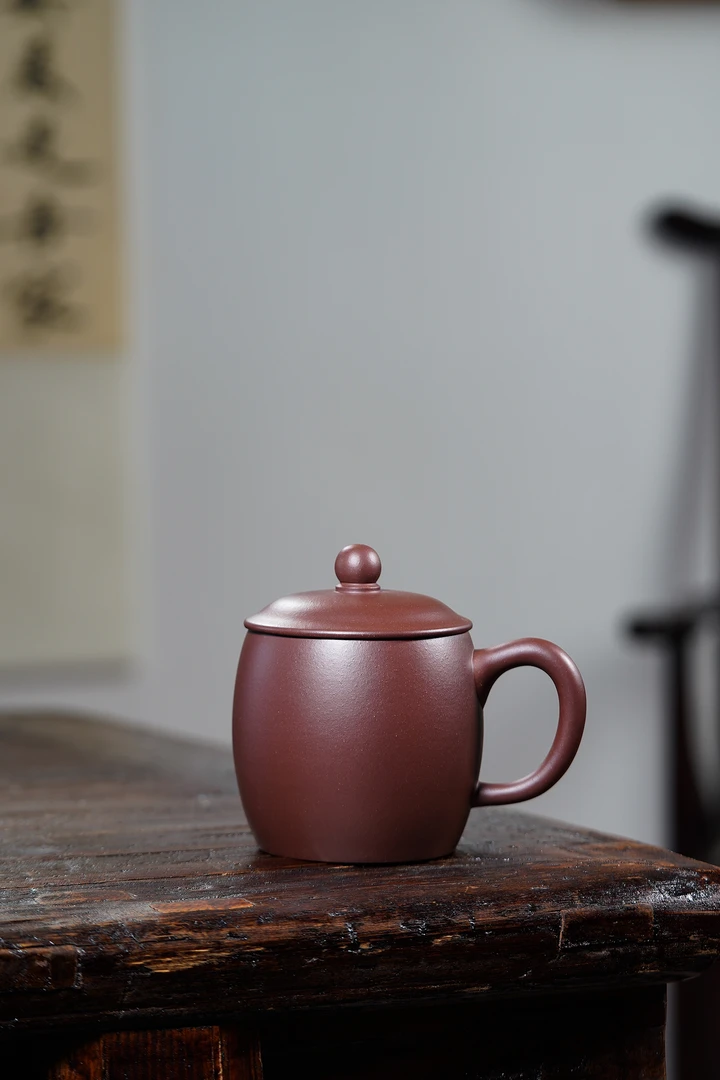 宜兴原矿中槽清秦权大容量办公杯(550CC左右没礼盒)