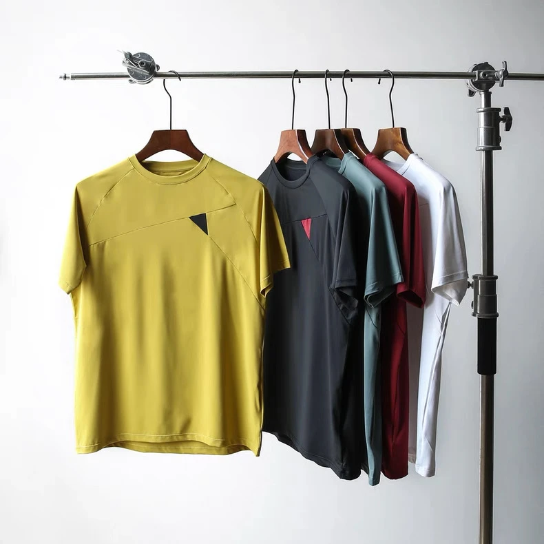 断码捡漏！立体裁剪！户外运动夏季男士高弹速干短袖T恤#2419