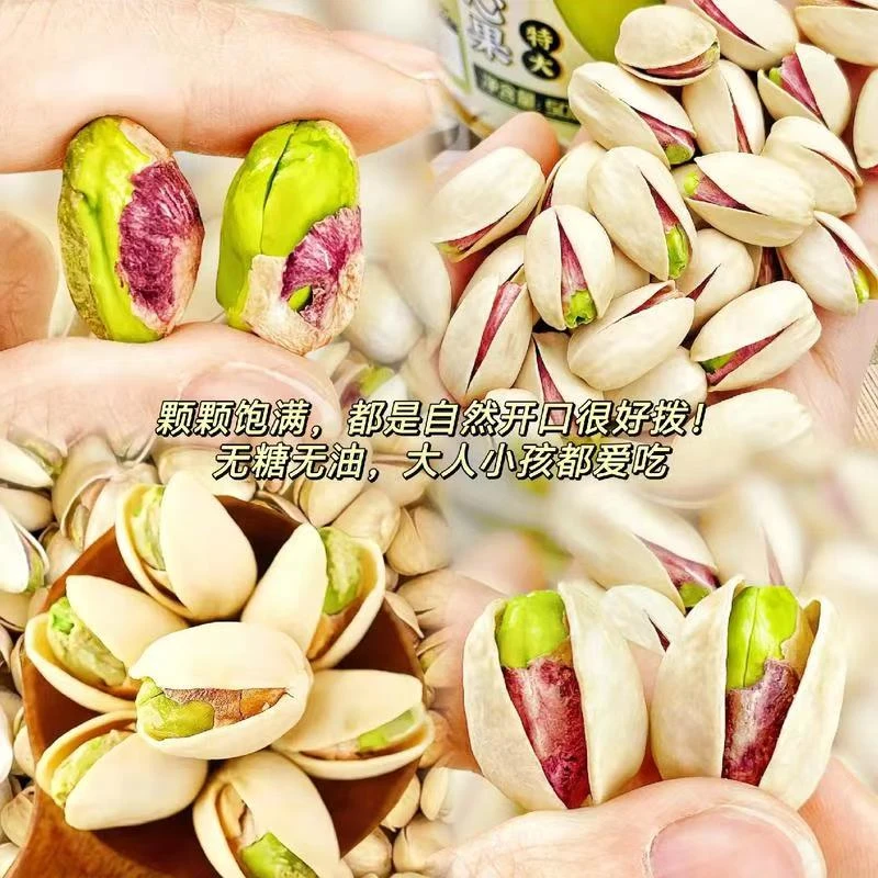 原色大颗粒开心果 颗颗精选颗颗饱满