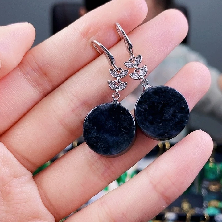 翡翠耳饰未镶嵌饰品