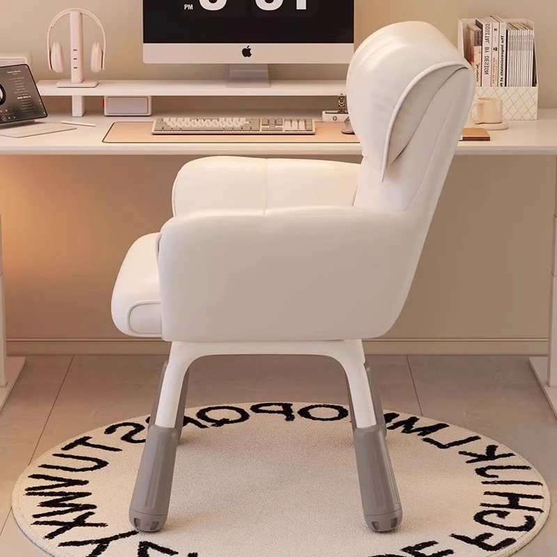 轻奢网红美甲主卧化妆凳子靠背简约女生卧室梳妆台椅子化妆椅家用