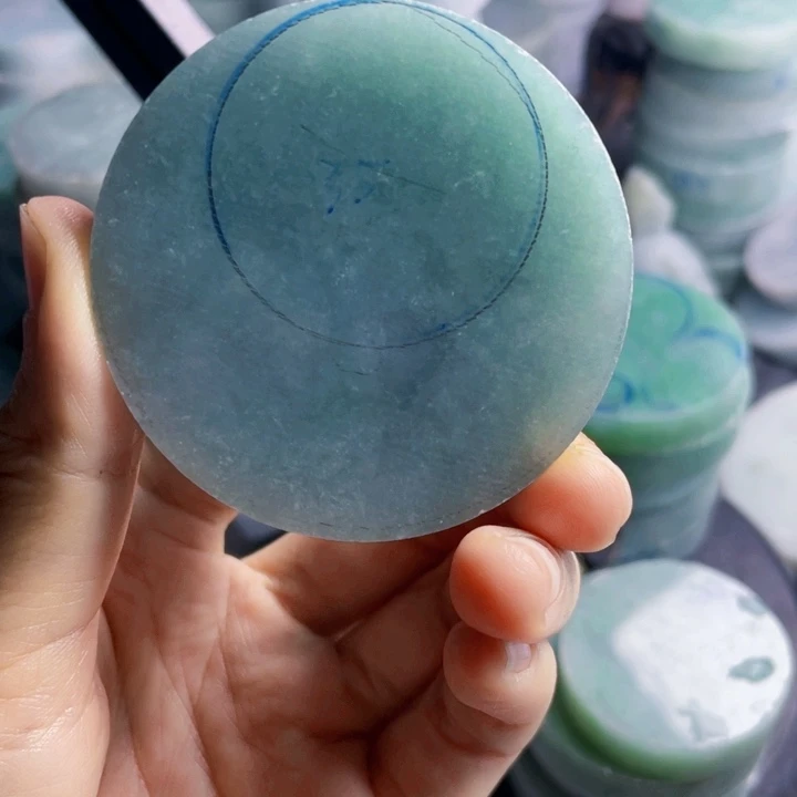 翡翠裸石天然A货翡翠
