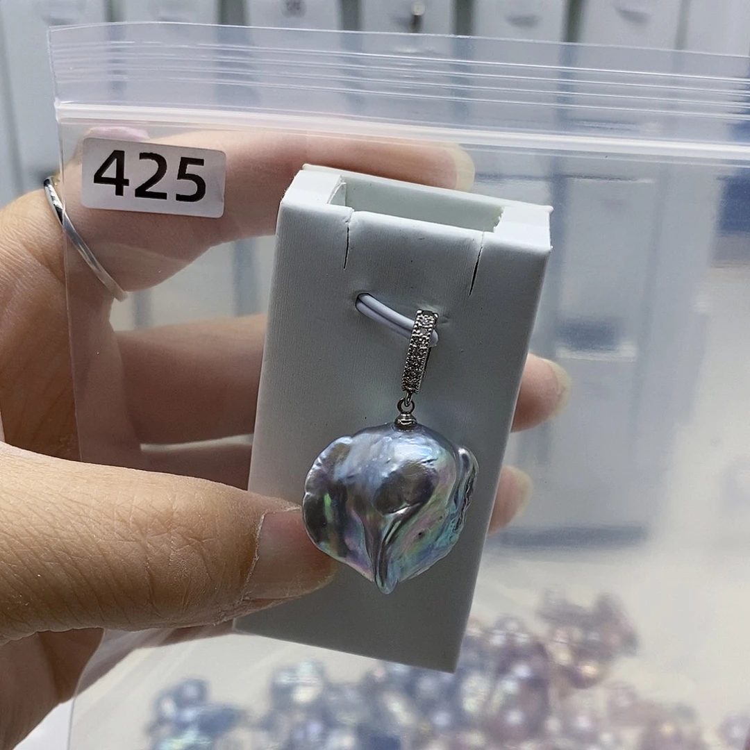 颈饰合金淡水珍珠