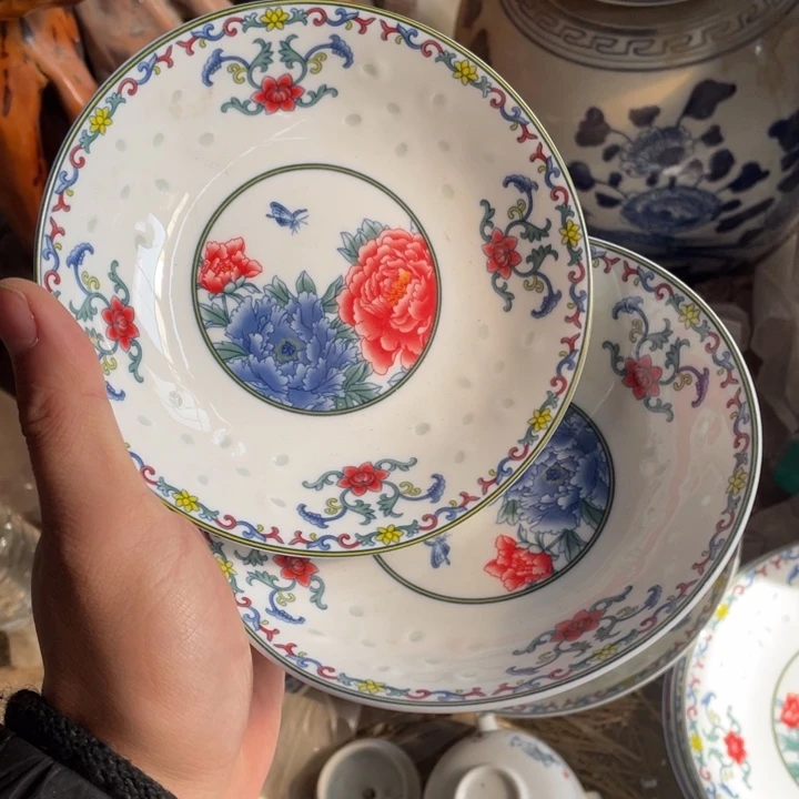 瓷碗景德镇高温陶瓷