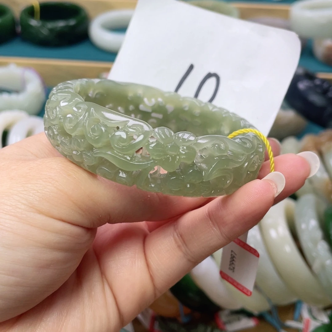 未镶嵌手镯和田玉圈口59