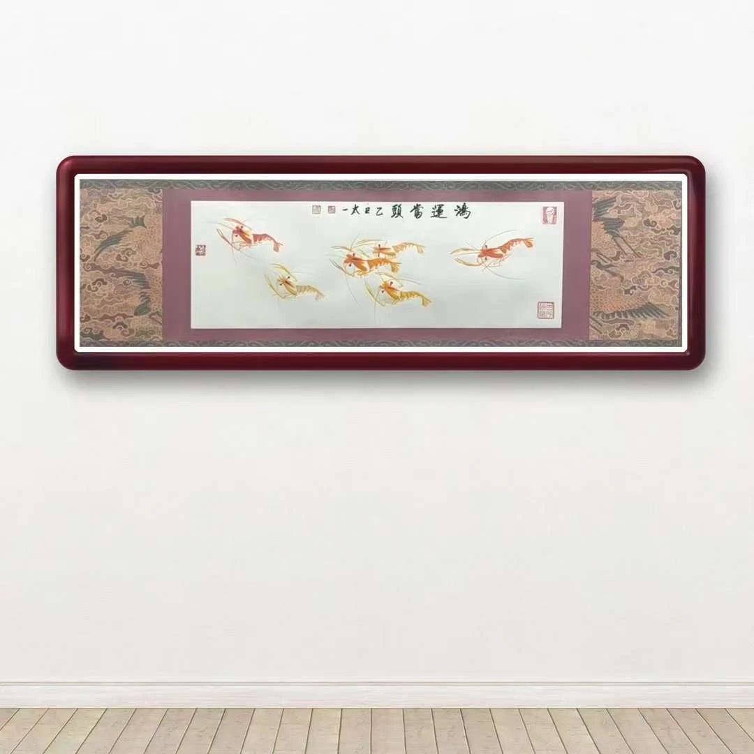 陈行知手绘9平尺画作—《鸿运当头》