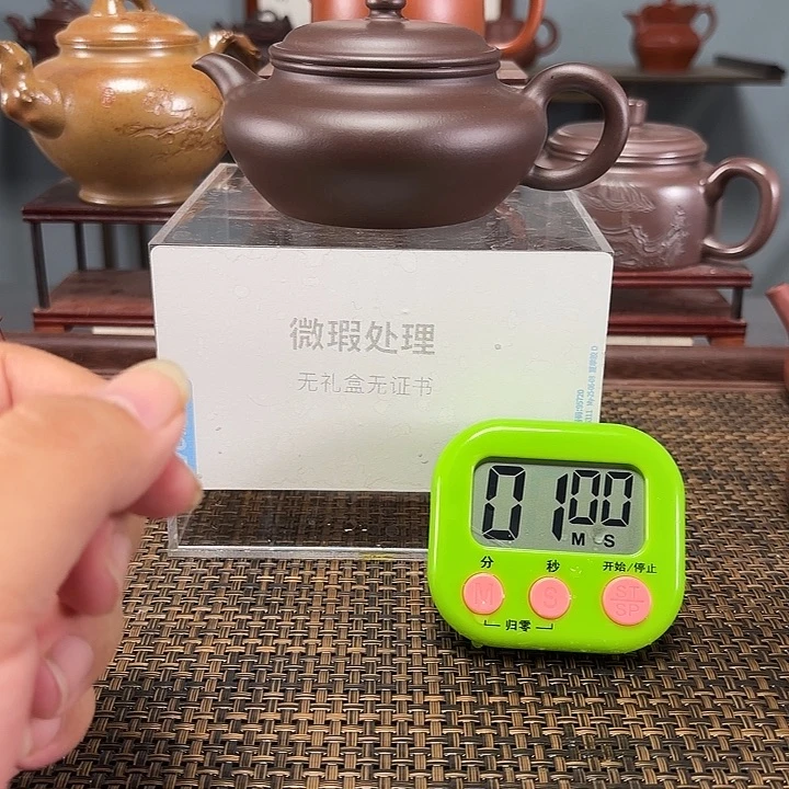 山***_茶壶紫砂原矿手工紫砂壶